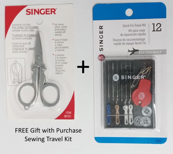 Singer 00151 3 Superior Cutting Folding Scissors FREE Quick Fix