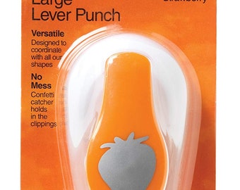 Fiskars 100060-1001 Strawberry Lever Punch (Large)