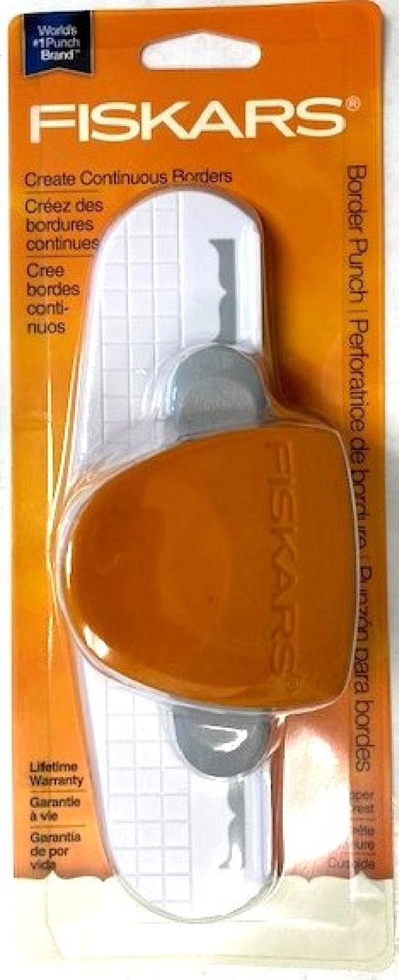 Fiskars 145950-1001 Border Punch, Upper Crest, image size:570x1400