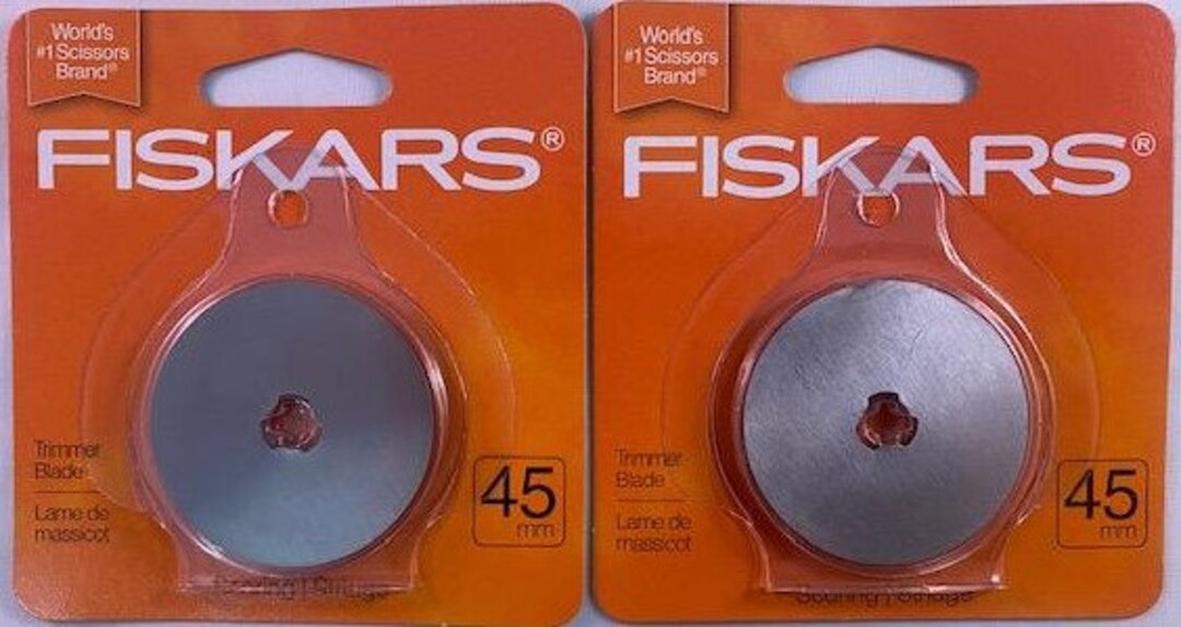 Fiskars 93558097J 193550 Rotary SCORING Blade, Style B, 45mm 2pcs. Etsy