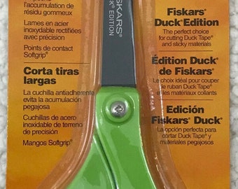 Fiskars 154130-1022 Duck Edition Non-Stick Scissors (8")