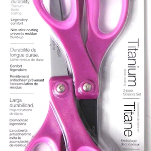 Tim Holtz Non-Stick Titanium Micro Serrated Scissors 7-Left-Handed