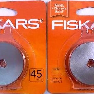 Fiskars 93558097J 193550 Rotary SCORING Blade, Style B, 45mm 2pcs.
