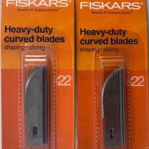 Fiskars 164170 Heavy-duty #22 Curved Blades (5-pack) 2 5 Packs