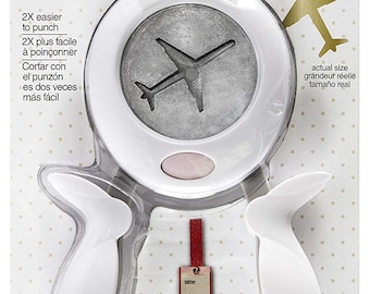 Fiskars 174570-1001 Teresa Collins Airplane Squeeze Punch