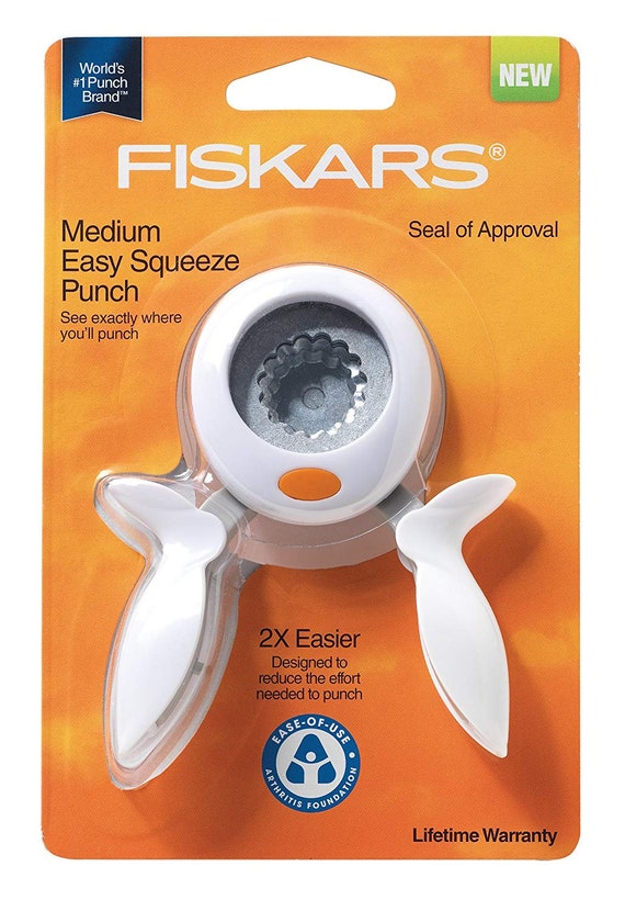 FISKARS Large Seal of Approval Squeeze Punch