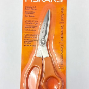 Fiskars 194710 Take Apart Scissors Precision Guard Stainless Steel Serrated Blade
