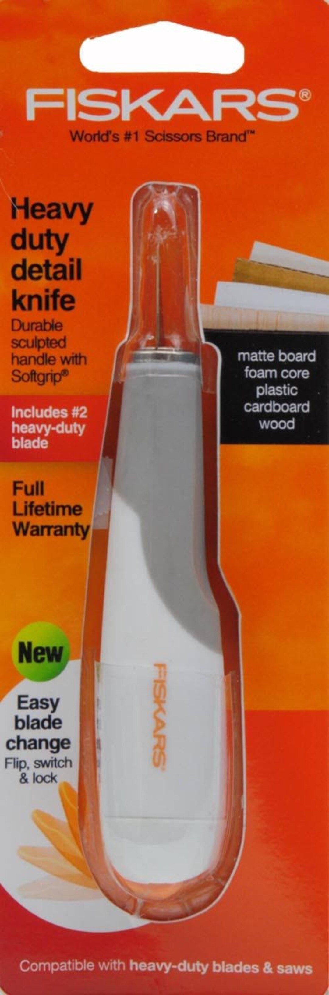 Fiskars 1651001003 Heavy Duty Easy Change Detail Knife Etsy