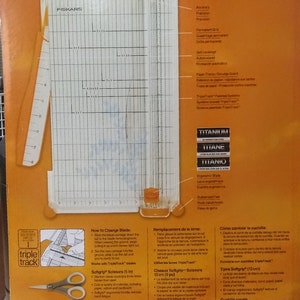 Fiskars 152400 3pc Papercrafting Set Surecut Paper Trimmer Scissor ...