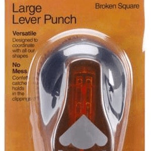 Fiskars 01-005492 Broken Square Large Lever Punch