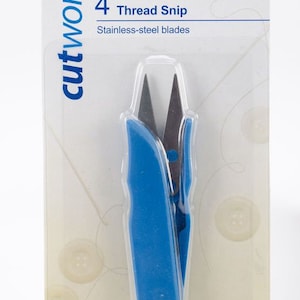 Cutworks 150230 4&quot; Thread Snips with Stainless Steel Blades