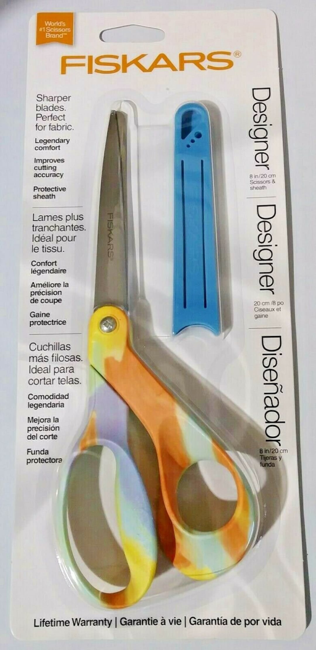 Fiskars Designer Set, Original 8 Scissors + Folding Travel