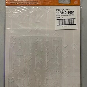 Fiskars 118840 2 Pack Stencil Set Native Arrows