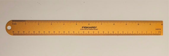 Fiskars Wood Ruler - 12 in