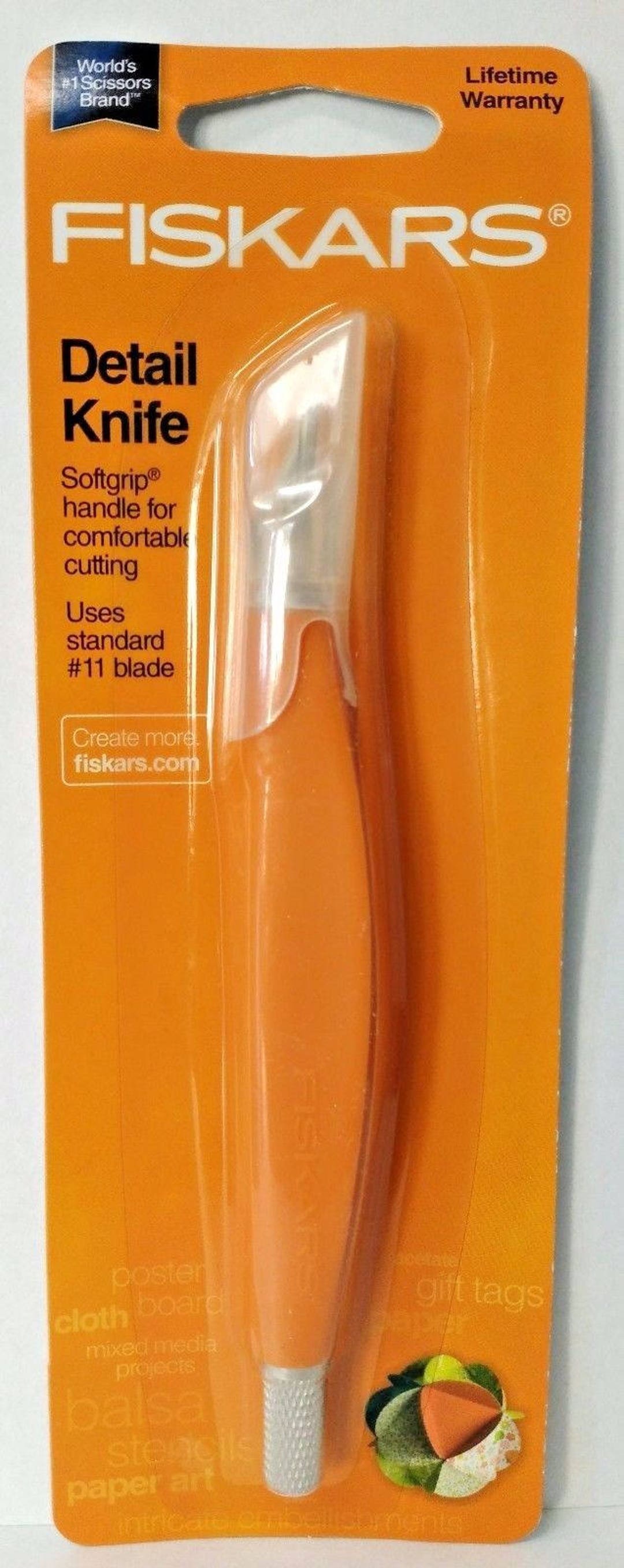 Fiskars 167000-1002 Soft Grip Detail Craft Knife 