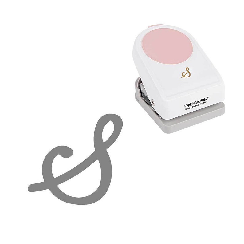 2 Fiskars 117240-1001 Teresa Collins Alpha-S Intricate Shape Punch