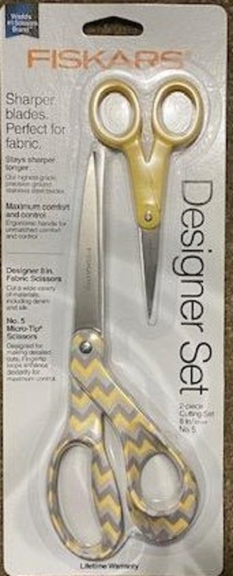 FISKARS 1948021002 2PC Designer Scissor Set 8 AND NO. 5 Etsy