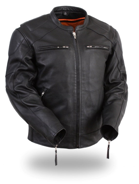 246 Men's Leather Riding Jacket Etsy