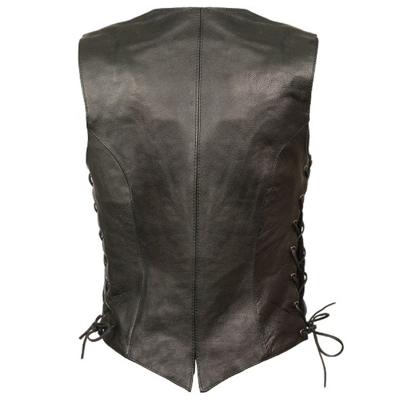 1254 Ladies Side Lace Vest