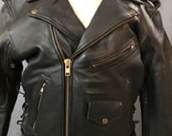 1960's Langlitz Leather Padded Jacket Cascade - Etsy