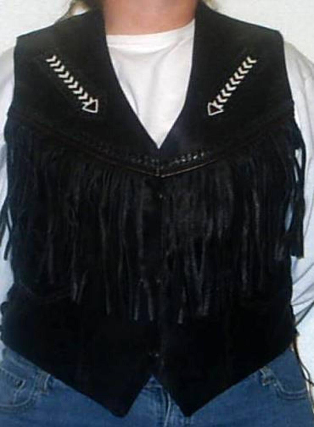 WOMAN Beaded VEST Etsy
