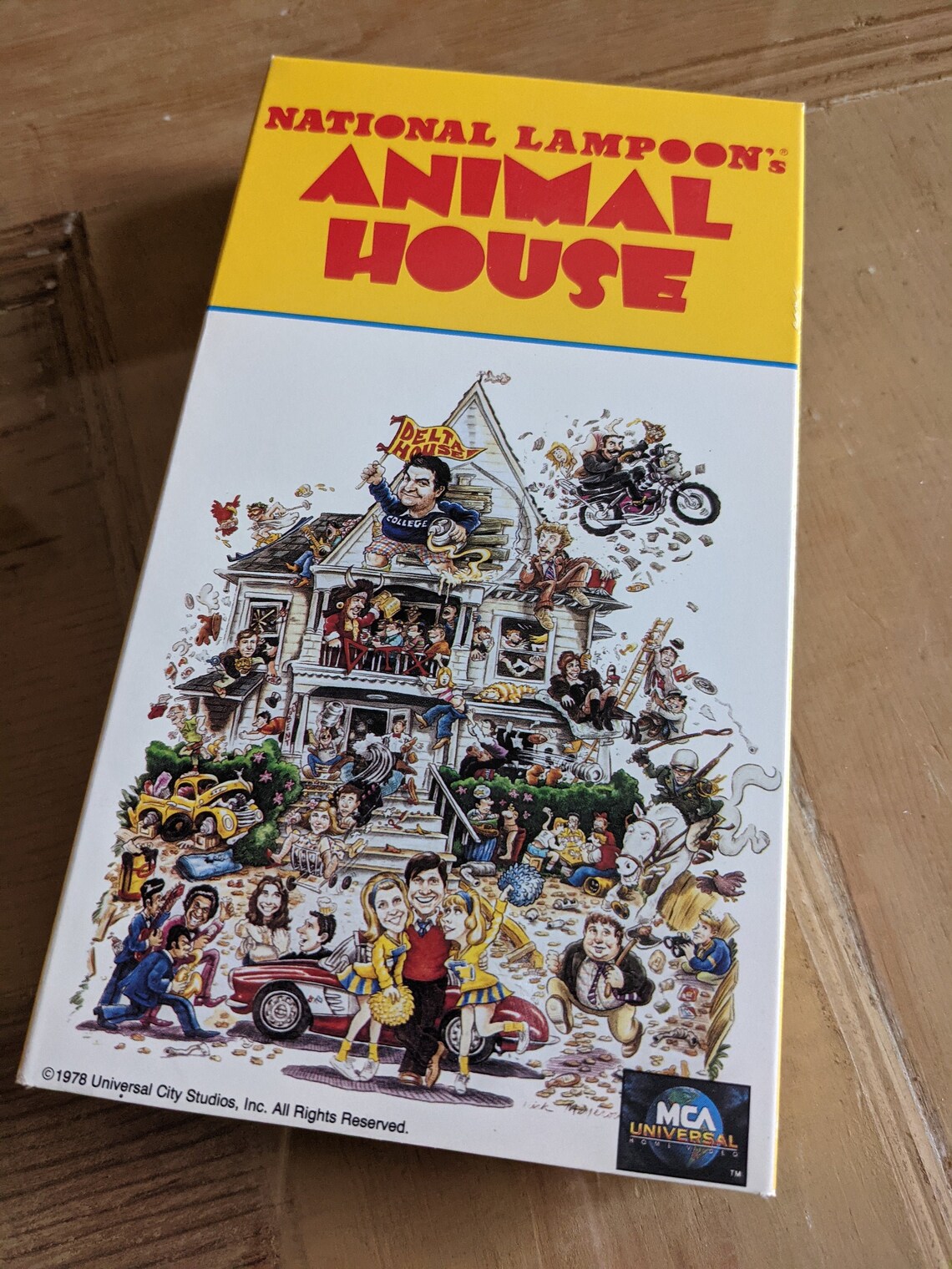 National Lampoon's Animal House VHS 1978 MCA Home Etsy