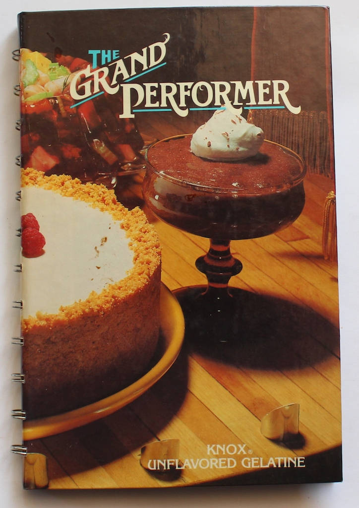 Vintage Cookbook The Grand Performer By Knox Gelatine Etsy