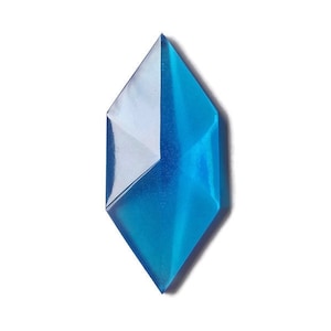 Hexagon Marquise Gem, Cosplay Jewel, Cabochon for Costume, Jewelry. 60x26mm