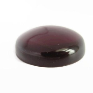 Large Round Cabochon, 2 inch Gem, Jewel, Flat Back Resin, Deep Dark Red for Raven, Sailor Cosplay, Costume, Jewelry. Color Options image 6