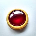 1.75" Gem Brooch, Cosplay Gem, Round Cabochon Brooch For Tiara, Cloak, Headband, Jewelry. 100% Resin