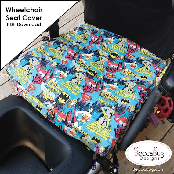 Wheelchair Waterproof Seat Cover Sewing Pattern (PDF Digital Download)