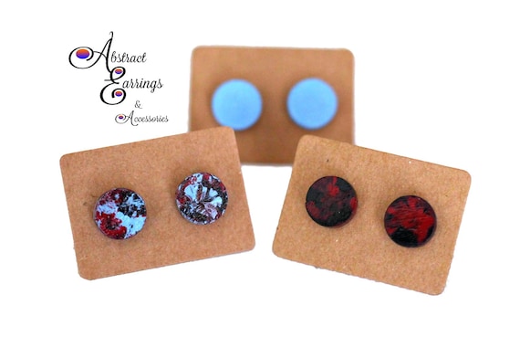 Hand painted studs
