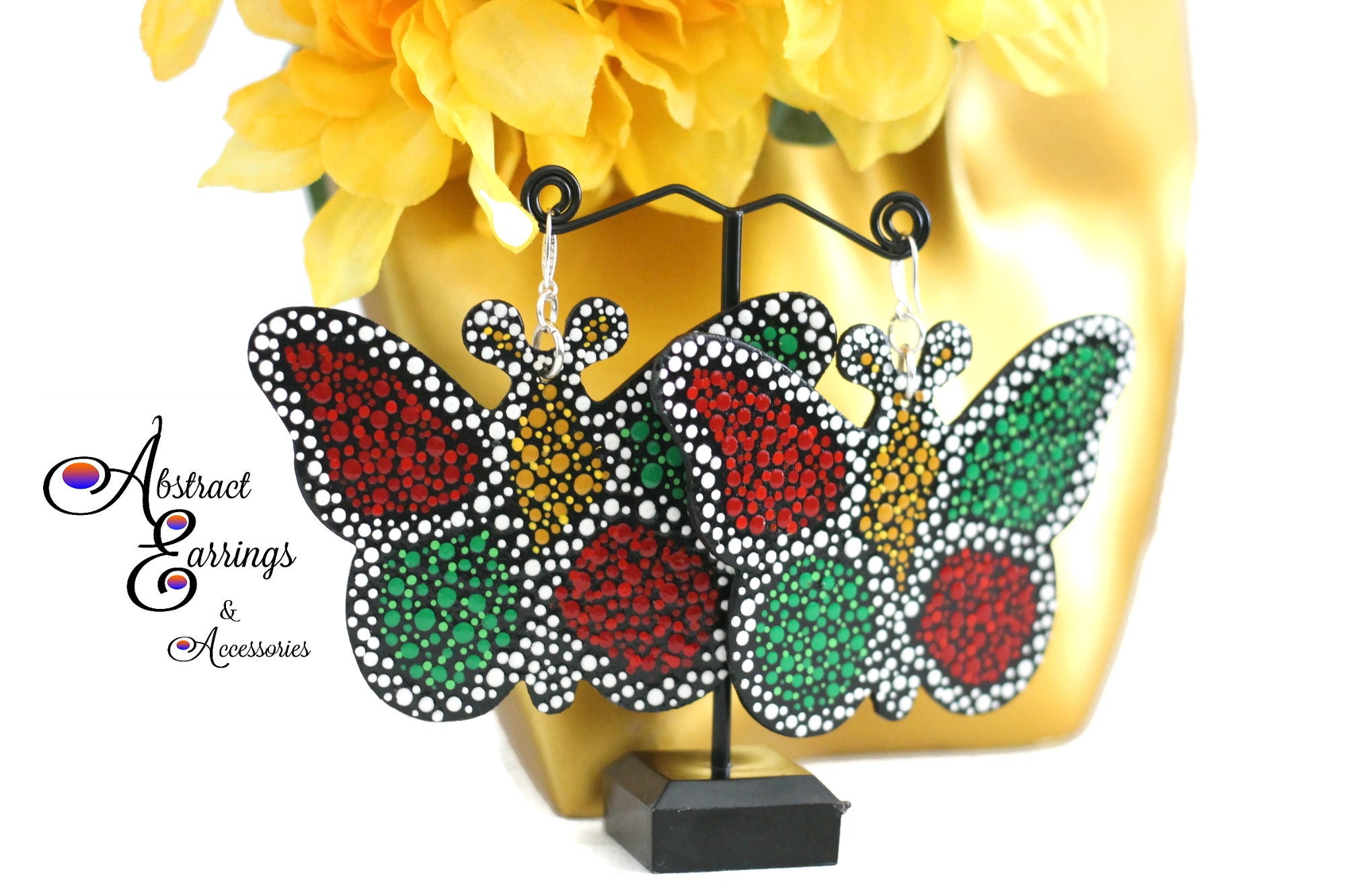 Handmade Bohemian Style String Wrapping Earring Butterfly Dangle Drop Earrings Women Beach Dress Party Jewelry China Supplier