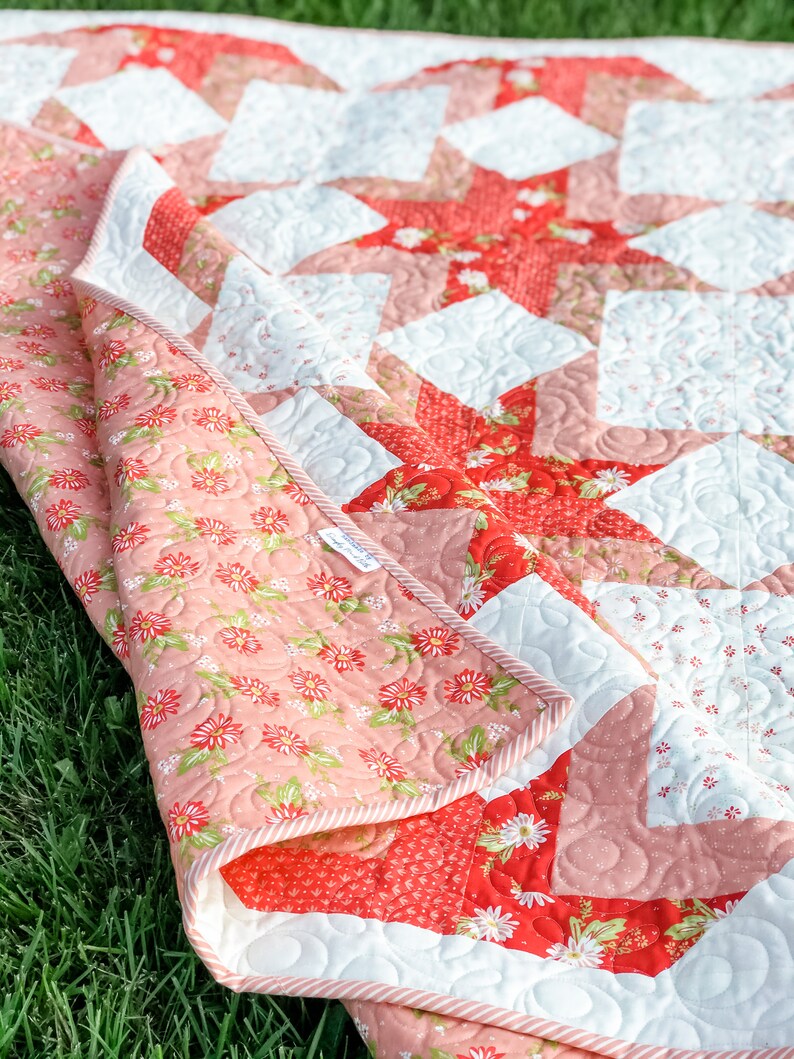 Radiant Glow Quilt Pattern PDF | Etsy