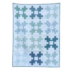 Puzzled Quilt Pattern - PDF