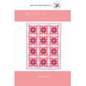 Wildfire Quilt Pattern PDF image 2