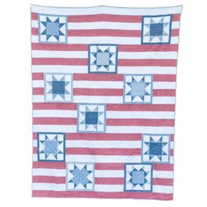 Land of the Free Quilt Pattern - PDF