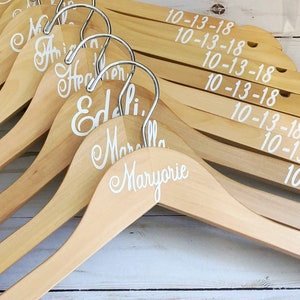 Hangers for Wedding, Hanger for Bride, Hanger for Wedding Dress, Wedding Hanger for Bride, Wedding Hanger Personalized, Wedding Hanger Groom