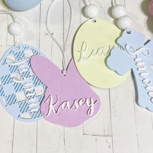 Personalized Easter Basket Tags