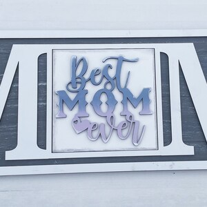 Mothers Day Gift - Interchangeable Sign