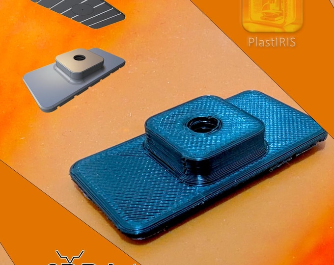1/4" Screw Hole Mount Sticker – Printable Digital STL