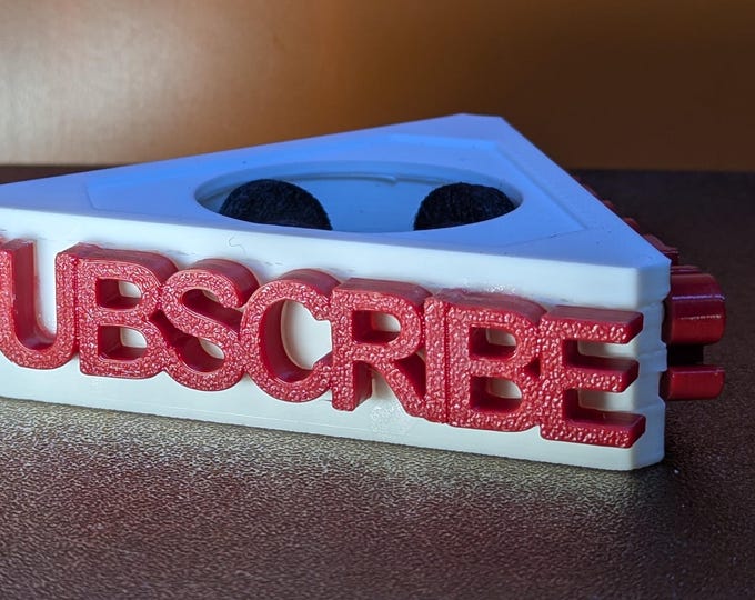 Subscribe Mic Flag for Content Creators