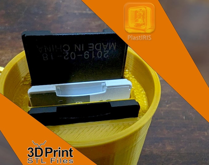 Retro Film Canister SD Card Holder (3 Slots) – 3D Print File