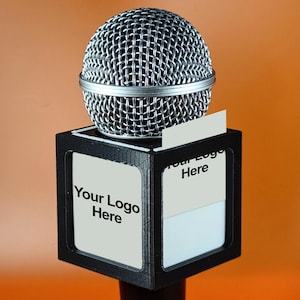 Elevate Your Brand with Custom Square Mic Flags!