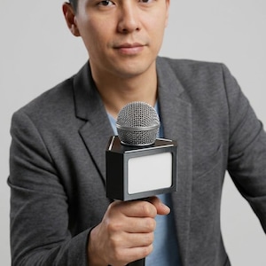 Showcase Your Brand with Custom 3D Printed Triangle Mic Flags!