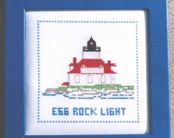 Egg Rock Light Counted Cross Stitch Pattern or Kit