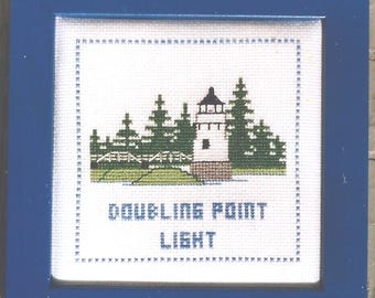 Doubling Point Light Counted Cross Stitch Pattern or Kit