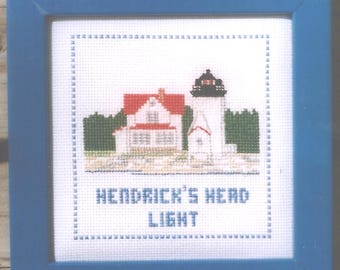 Hendricks Head Light Counted Cross Stitch Pattern or Kit