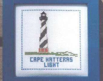 Cape Hatteras Light Counted Cross Stitch Pattern or Kit