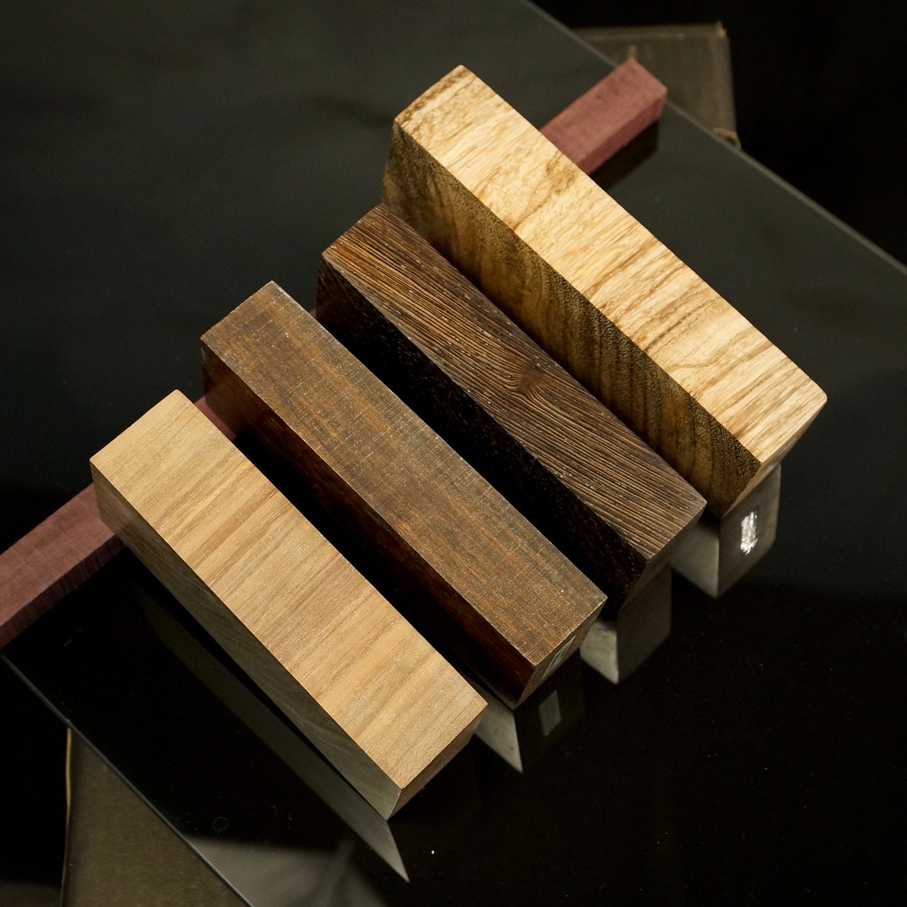 EXOTIC WOOD Stabilized Wood blanks for woodworking DIY Etsy